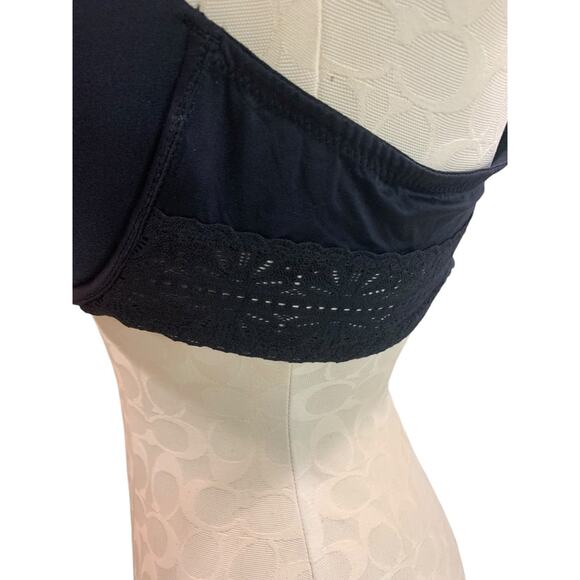 40D b.tempt'd by Wacoal New Bra Foundation Tshirt Black Underwire - Picture 5 of 11